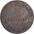 Frankreich, 2 Centimes, Cérès, 1895, Paris, Bronze, VZ, Gadoury:105