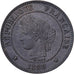 Francia, 2 Centimes, Cérès, 1888, Paris, Bronzo, SPL-, Gadoury:105