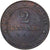 Frankreich, 2 Centimes, Cérès, 1897, Paris, Bronze, VZ+, Gadoury:105