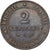 Frankreich, 2 Centimes, Cérès, 1897, Paris, Bronze, SS+, Gadoury:105