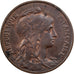 Francia, 5 Centimes, Daniel-Dupuis, 1916, Paris, Bronzo, BB+, Gadoury:165