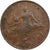 France, 5 Centimes, Daniel-Dupuis, 1916, Paris, Bronze, VF(30-35), Gadoury:165