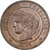 Francia, 10 Centimes, Cérès, 1897, Paris, Bronzo, SPL-, Gadoury:265a