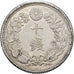 Japan, Yoshihito, 10 Sen, Taishō Era, Yr. 3 (1914), Silver, EF(40-45)