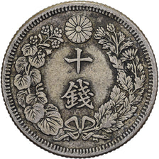 Japan, Yoshihito, 10 Sen, Taishō Era, Yr. 2 (1913), Silber, SS