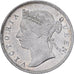 Straits Settlements, Victoria, 20 Cents, 1900, London, Silver, AU(55-58)
