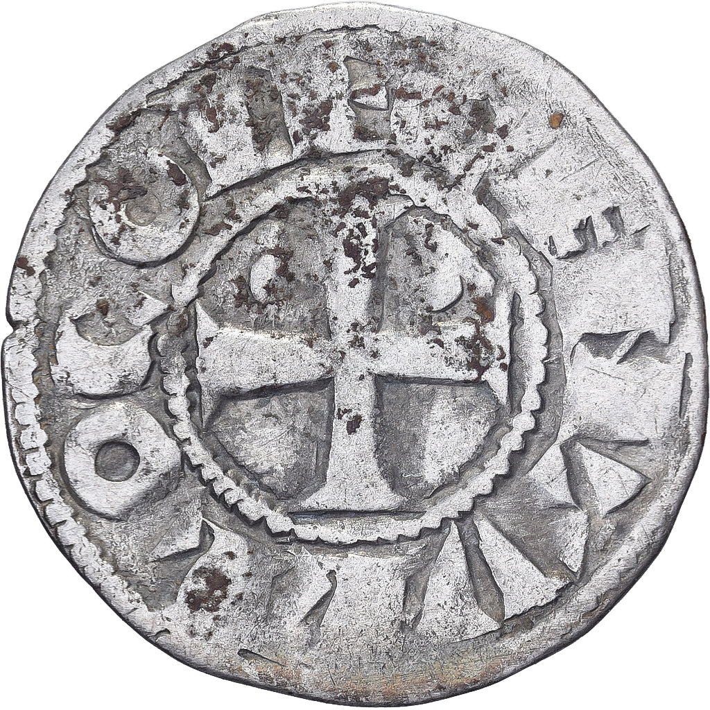 Lordship of Béarn, Denier, Centulle (XI-XVth Centuries), n.d., Billon