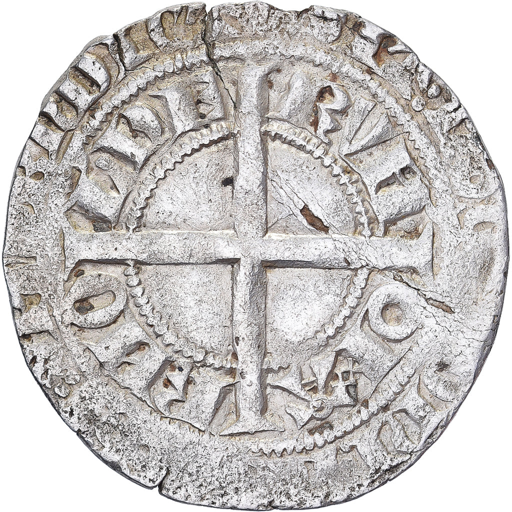 Lordship of Rummen, Arnold van Oreye, Leeuwengroot, 1355-1370, Billon, VF(30-35)