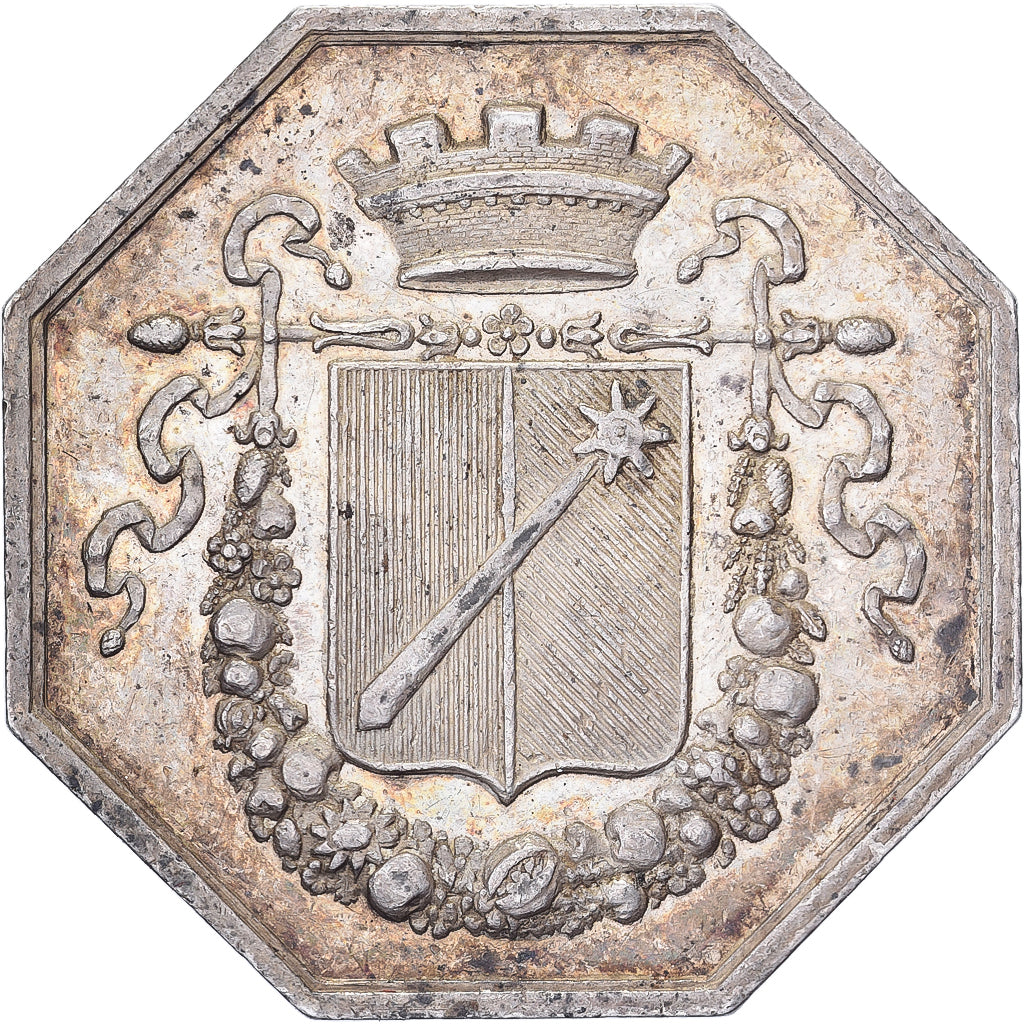 France, Token, Conseil Municipal de Colmar, n.d., Silver, AU(55-58)
