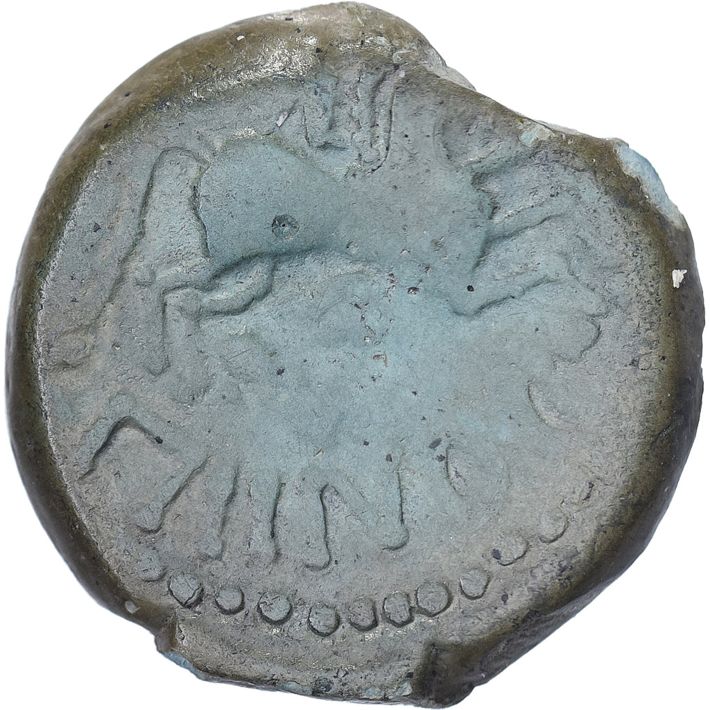 Melden, Bronze EPENOS, ca. 60-20 BC, Bronzen, ZF, Delestrée:587