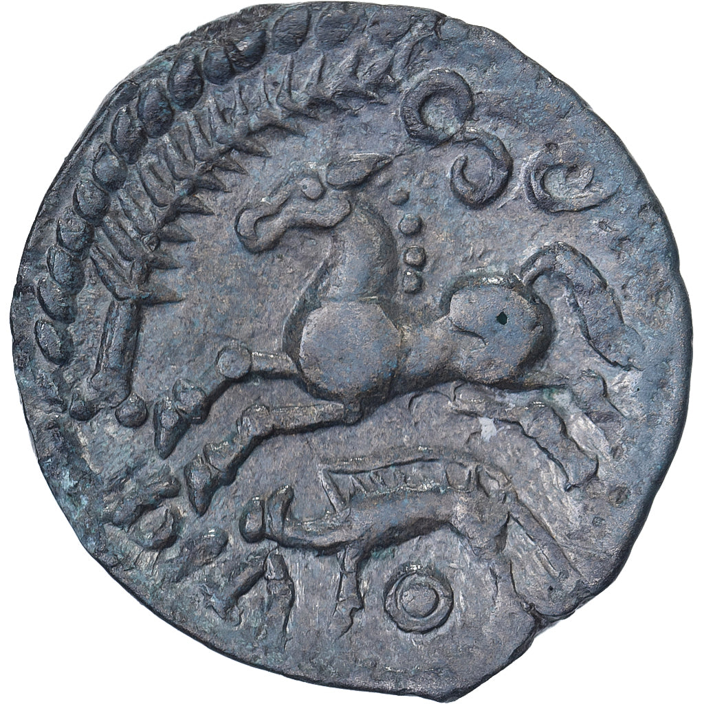Aulerci Eburovices, Bronze IBRVIXS, ca. 40-20 BC, Bronze, AU(55-58)