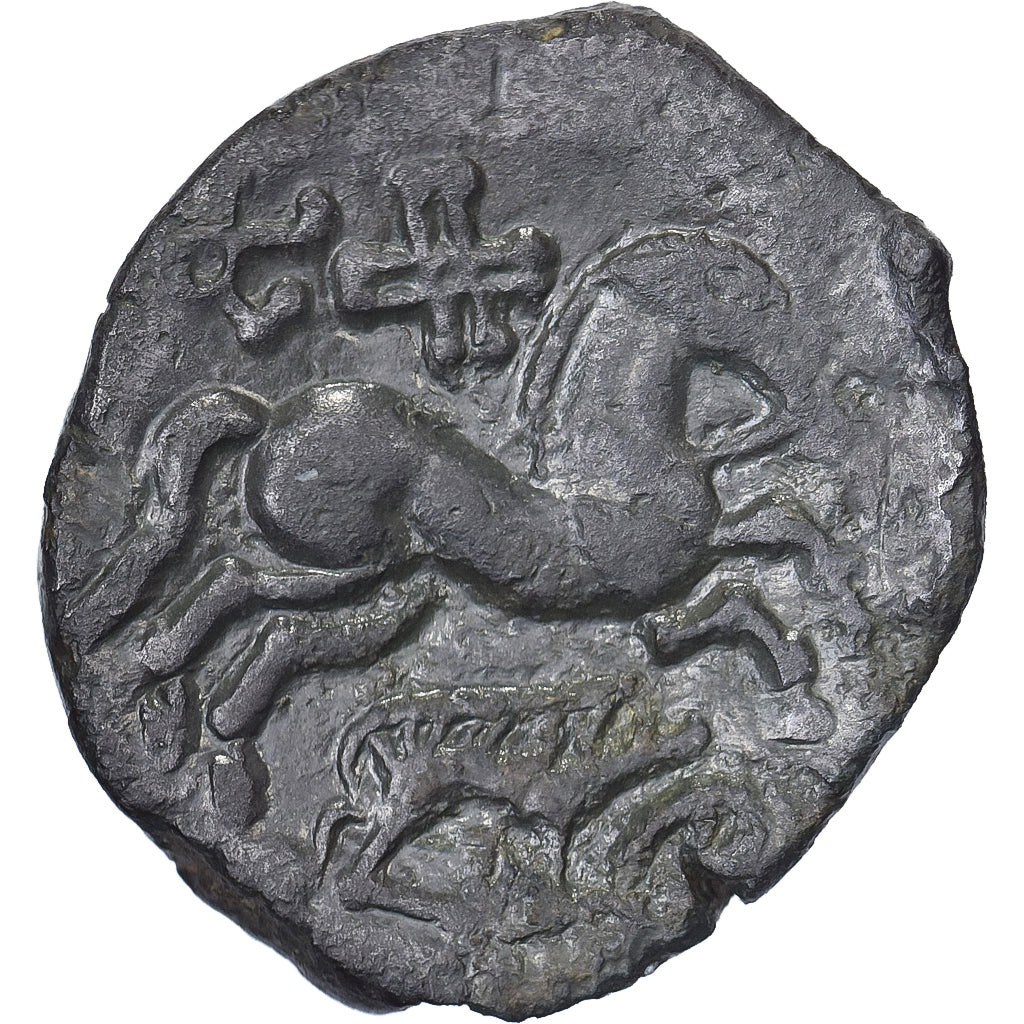 Aulerci Eburovices, Bronze EPPVDVNO, ca. 40-20 BC, Bronze, AU(50-53)