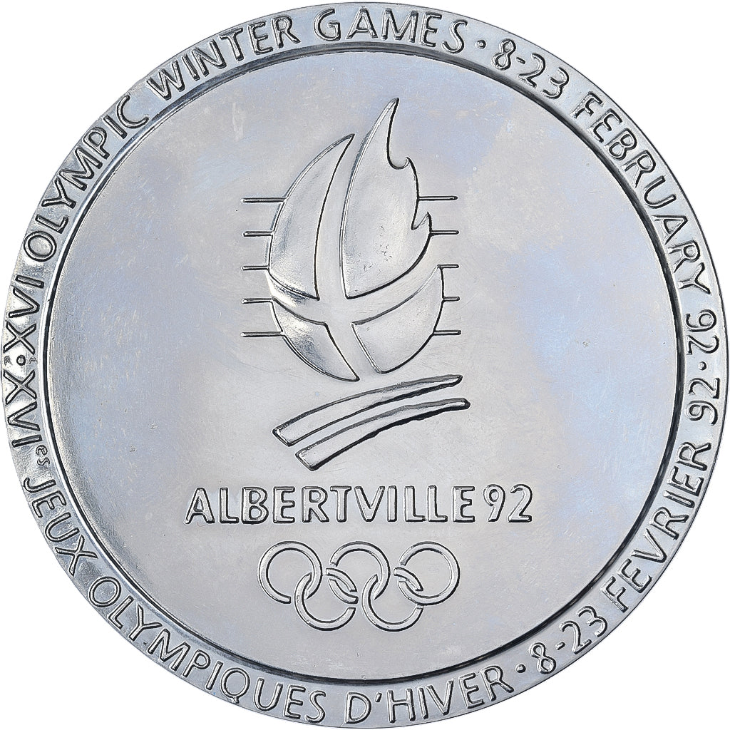 France, Medal, Participation medal, Albertville Olympic Winter Games, 1992