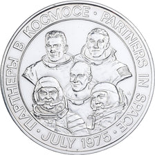 United States, Medal, Apollo-Soyouz, 1975, Silver, MS(63)