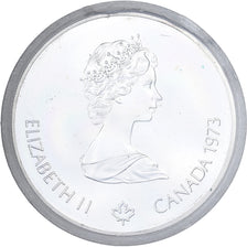 Kanada, Elizabeth II, 5 Dollars, 1976 Montreal Olympics, 1973, Ottawa, Silber