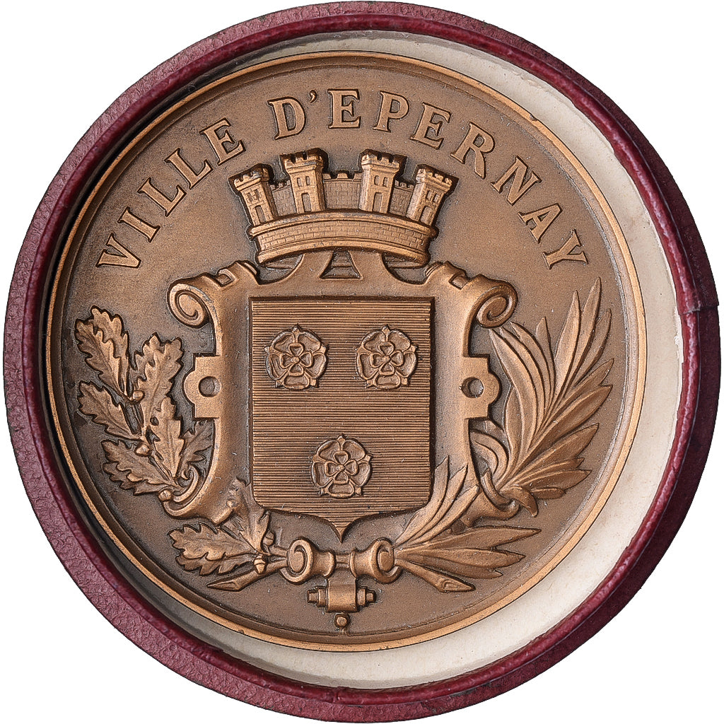 Frankrijk, Medaille, Ville d'Épernay, Bronzen, UNC-