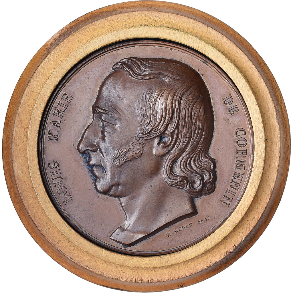 Frankreich, Medaille, Louis Marie de Cormenin, Kupfer, VZ+