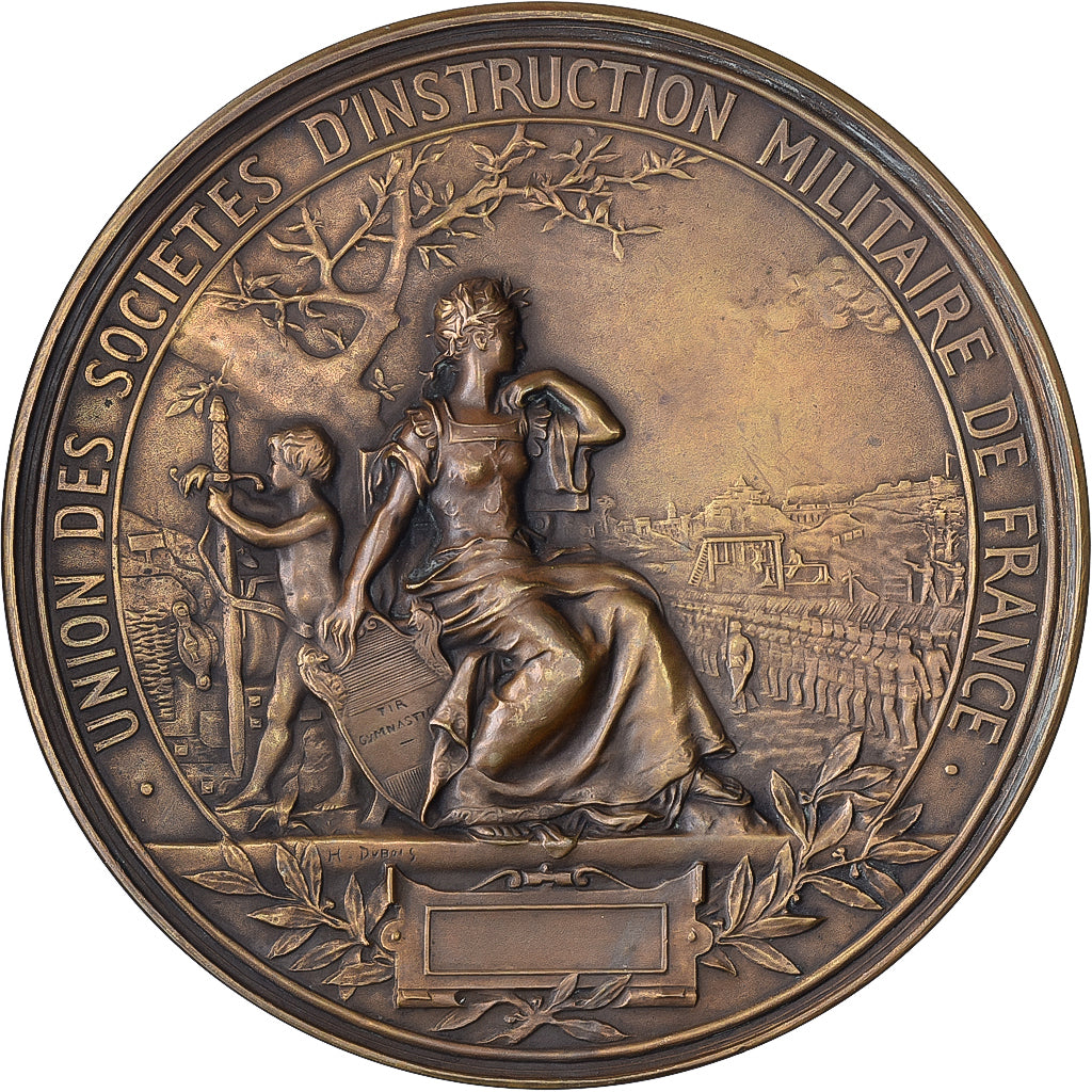 Francia, medaglia, Union des sociétés d'instruction militaire de France
