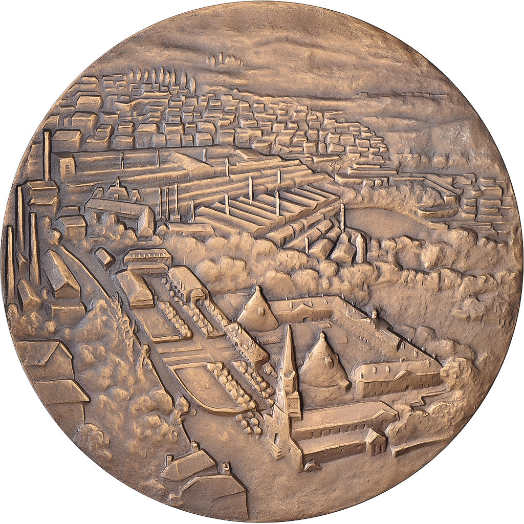 Francia, medaglia, Charles Schneider, Maitre de Forges, 1960, Bronzo, SPL