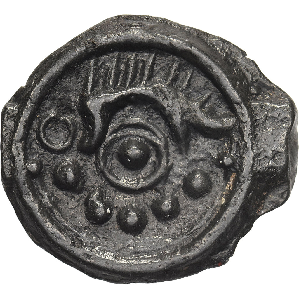 Gallia Belgica, Potin au Sanglier, ca. 60-20 BC, Potin, AU(55-58)