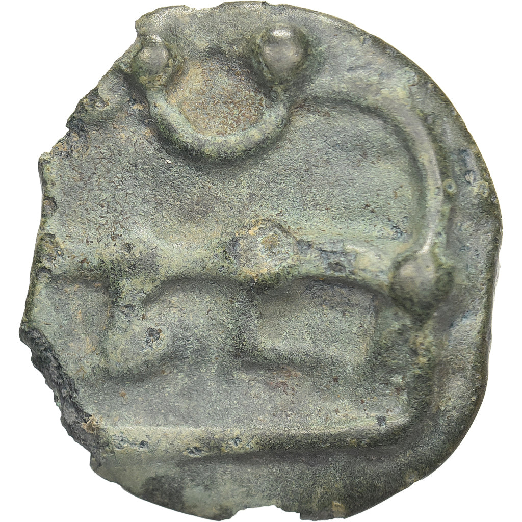 Oise, Paris Basin, Uncertain, Potin, 1st century BC, Potin, AU(50-53)