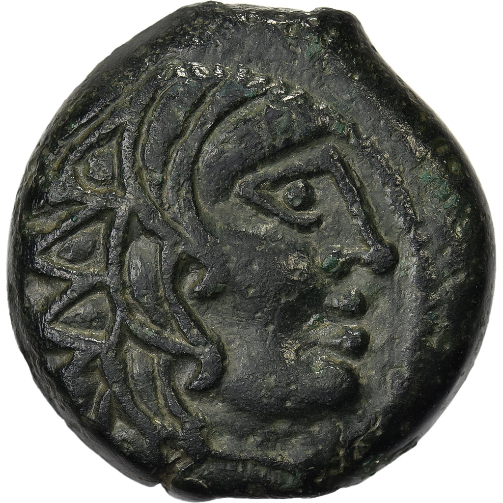 Carnutes, Senones, Bronze à l'aigle, 1st century BC, Bronze, AU(50-53)