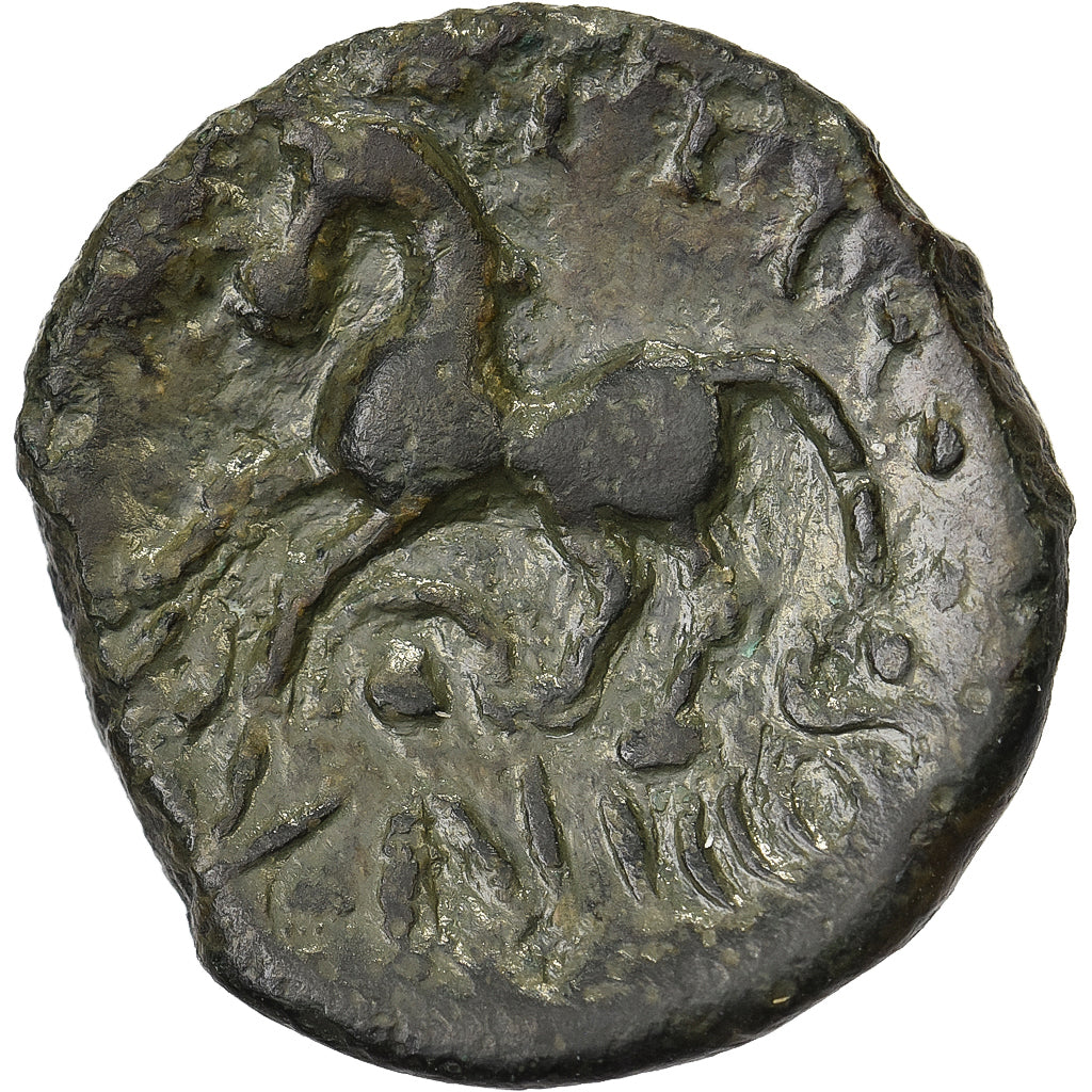 Aulerques Éburovices, Bronze DVNICCOS, Ier siècle av. JC, Bronze, TTB+