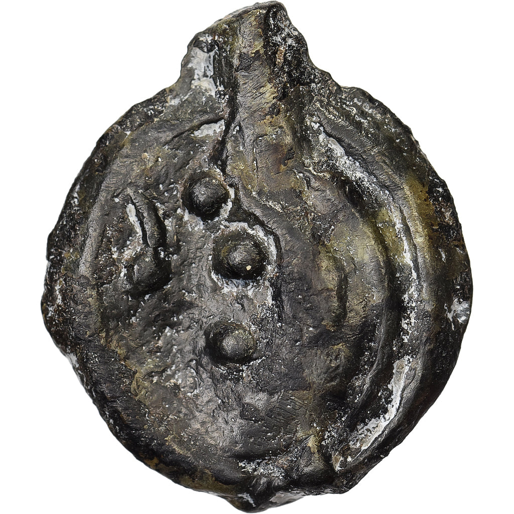 Aulerci Eburovices, Potin au Sanglier, ca. 60-40 BC, Potin, EF(40-45)