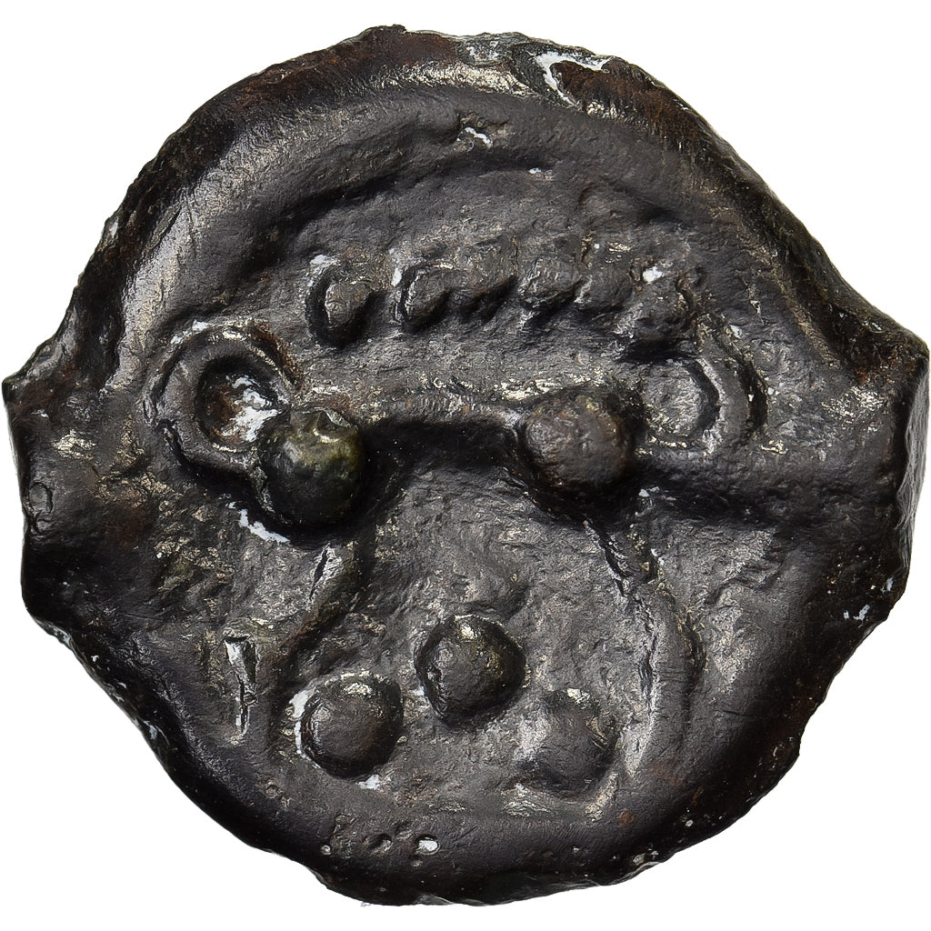 Aulerci Eburovices, Potin au Sanglier, ca. 60-40 BC, Potin, SS, Delestrée:2480