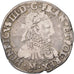France, Henri III, Teston, 1576, Toulouse, Silver, VF(20-25), Gadoury:492
