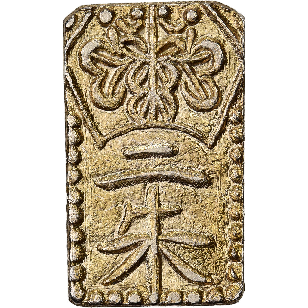 Japan, Kōmei, 2 Shu, Man'en, 1860-1869, Edo, Electrum, AU(55-58)