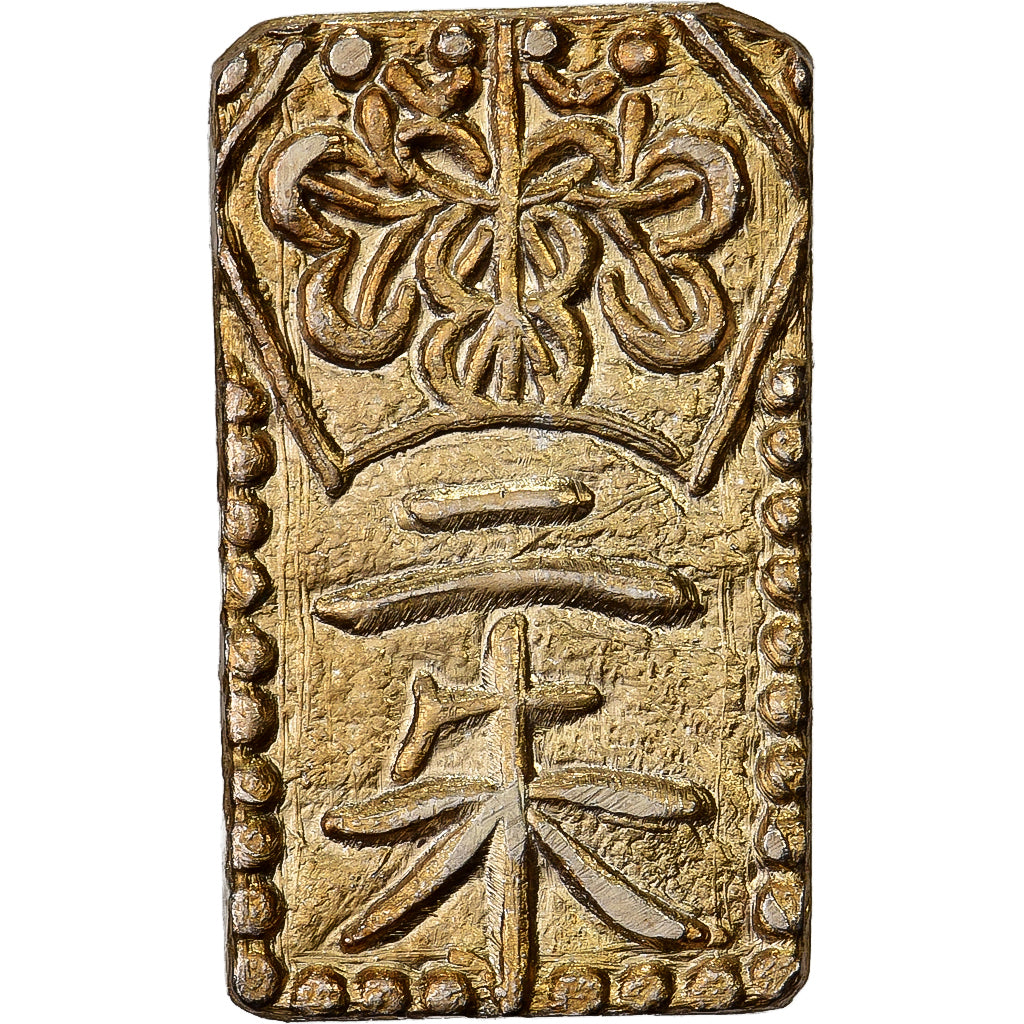 Japan, Kōmei, 2 Shu, Man'en, 1860-1869, Edo, Electrum, AU(55-58)
