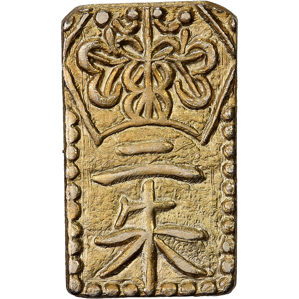 Japon, Kōmei, 2 Shu, Manen, 1860-1869, Edo, Electrum, SUP