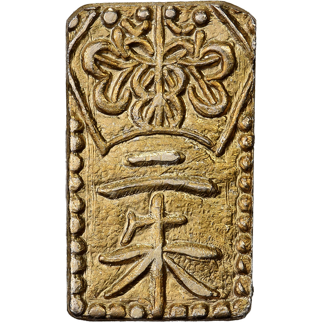 Japan, Kōmei, 2 Shu, Man'en, 1860-1869, Edo, Electrum, AU(55-58)