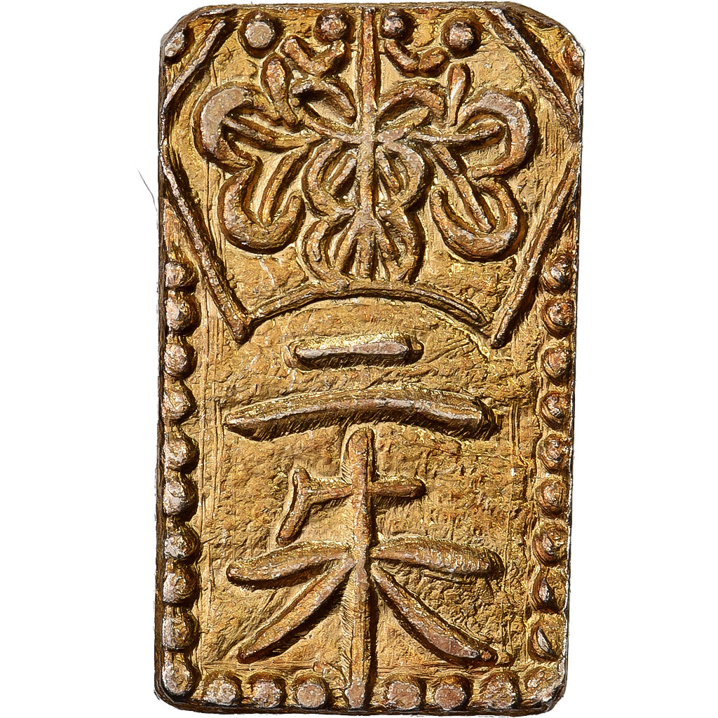Japan, Kōmei, 2 Shu, Man'en, 1860-1869, Edo, Electrum, AU(55-58)