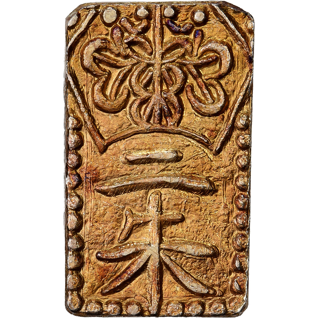 Japan, Kōmei, 2 Shu, Man'en, 1860-1869, Edo, Electrum, AU(55-58)
