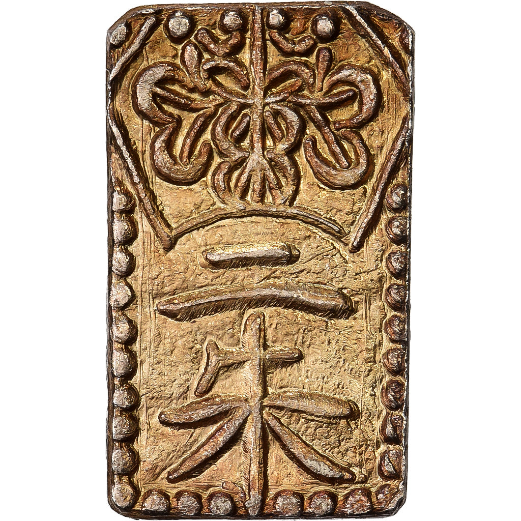 Japon, Kōmei, 2 Shu, Manen, 1860-1869, Edo, Electrum, SUP