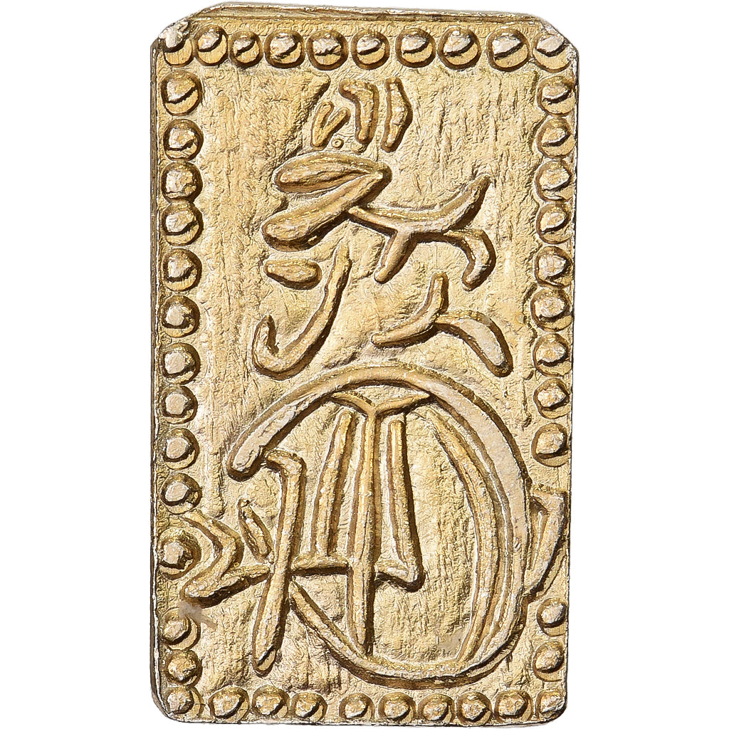 Japan, Kōmei, 2 Shu, Man'en, 1860-1869, Edo, Electrum, AU(55-58)