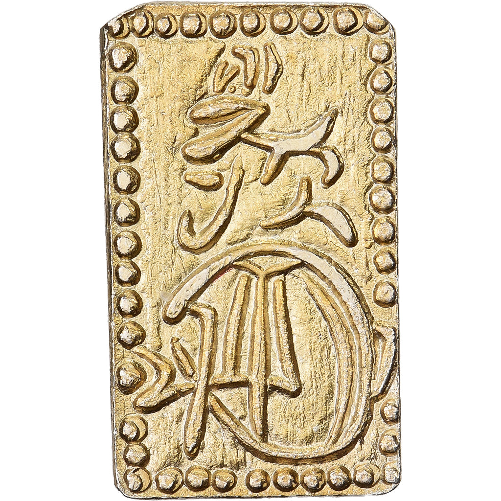 Japan, Kōmei, 2 Shu, Manen, 1860-1869, Edo, Electrum, VZ