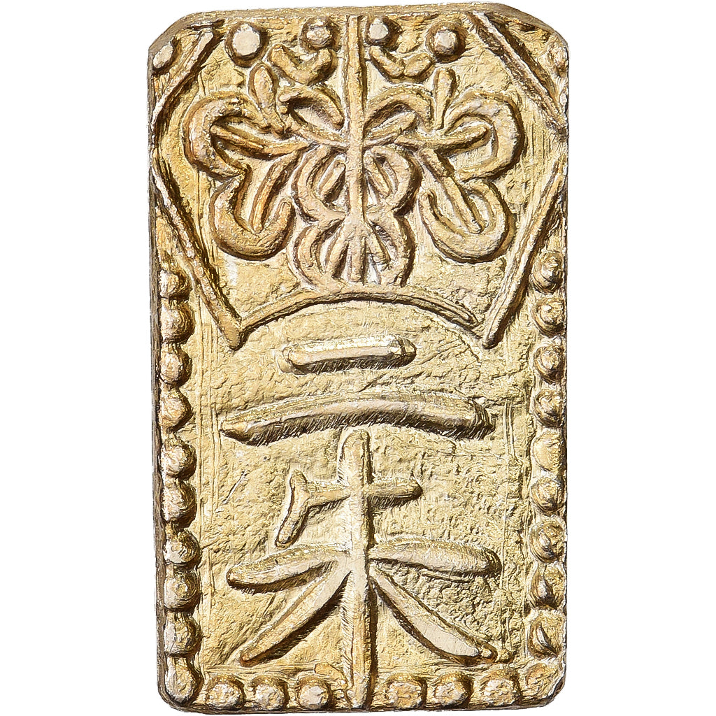 Japan, Kōmei, 2 Shu, Man'en, 1860-1869, Edo, Electrum, AU(55-58)