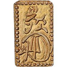 Japan, Kōmei, 2 Shu, Manen, 1860-1869, Edo, Electrum, VZ