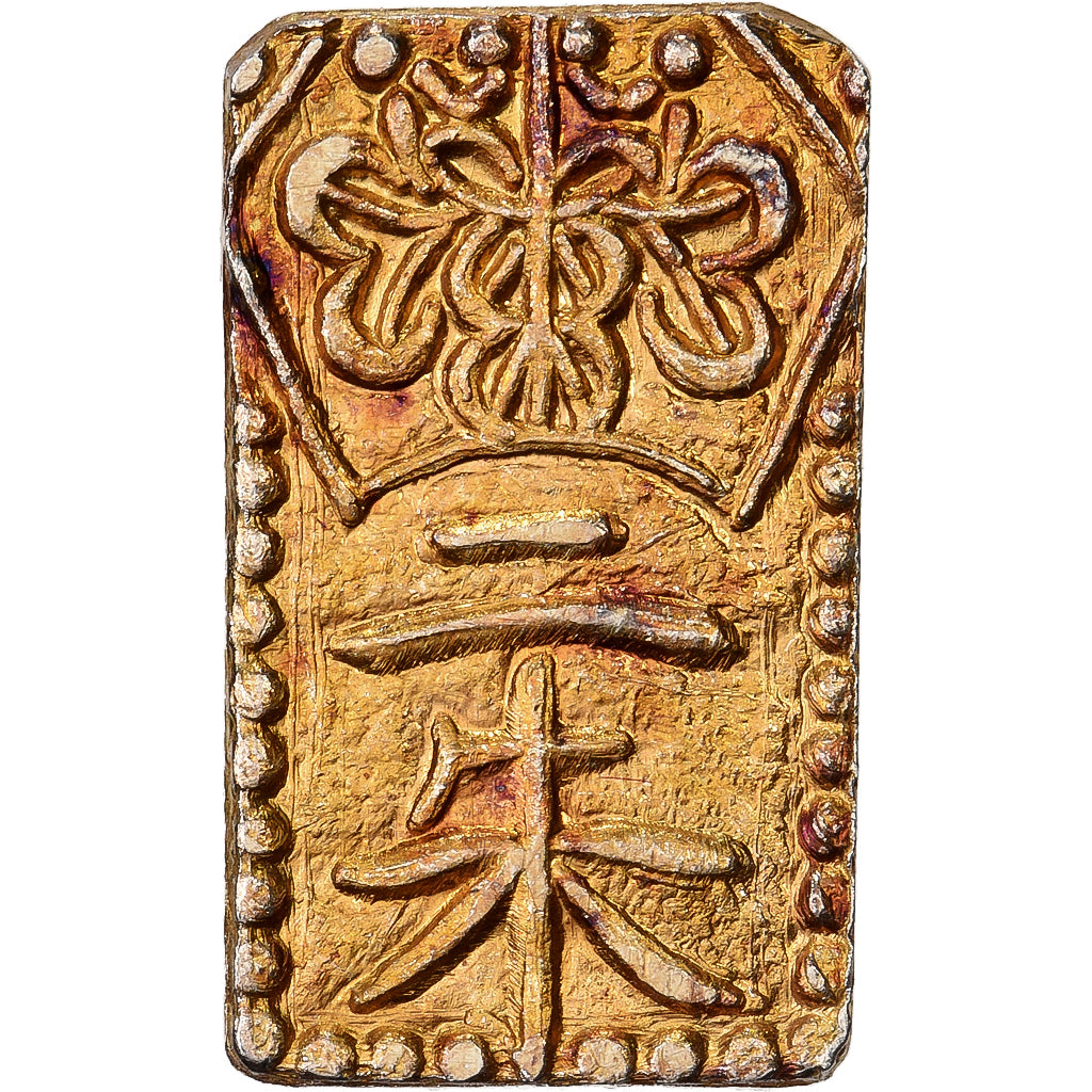 Japan, Kōmei, 2 Shu, Man'en, 1860-1869, Edo, Electrum, AU(55-58)