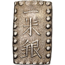 Japan, Kōmei, 1 Shu, Kaei, 1853-1865, Edo, Silver, AU(55-58)