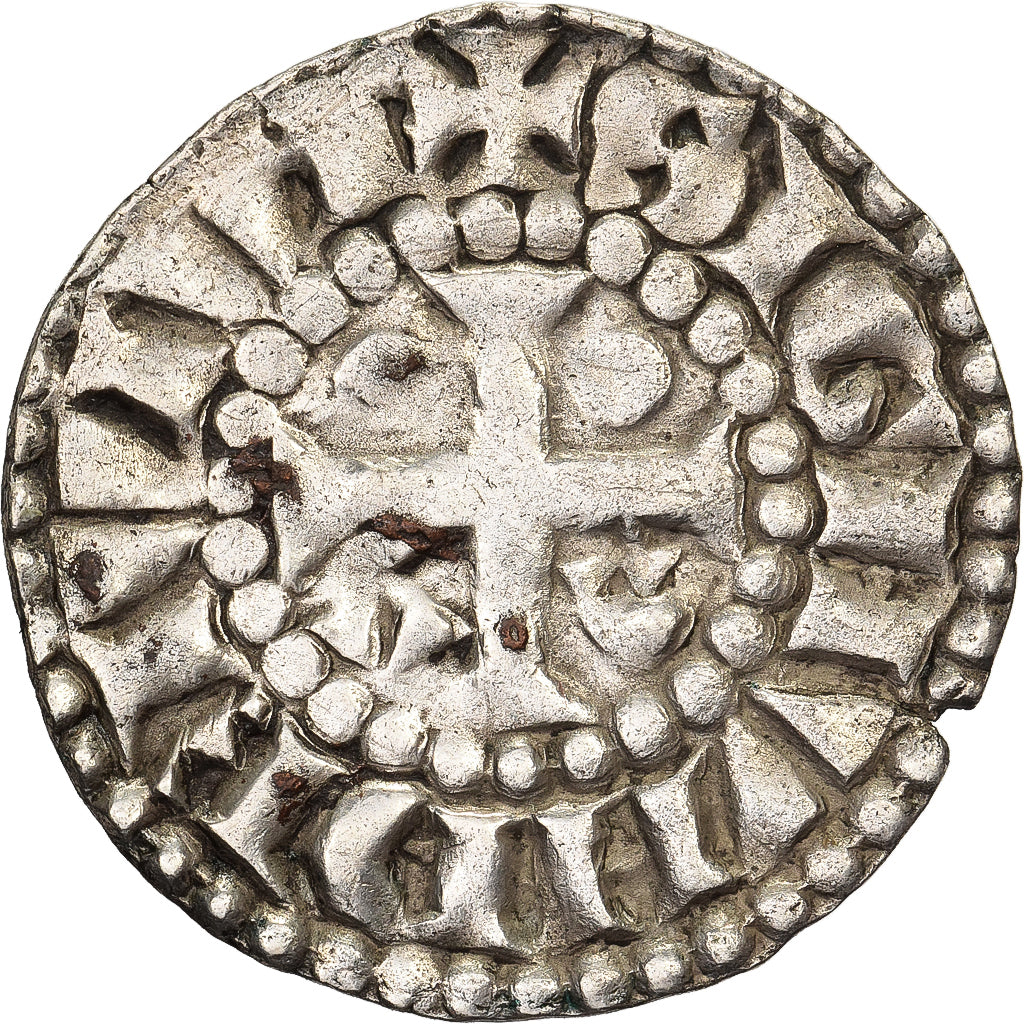 Comté du Maine, Herbert I, Denier, XIème Siècle, Le Mans, Type immobilisé