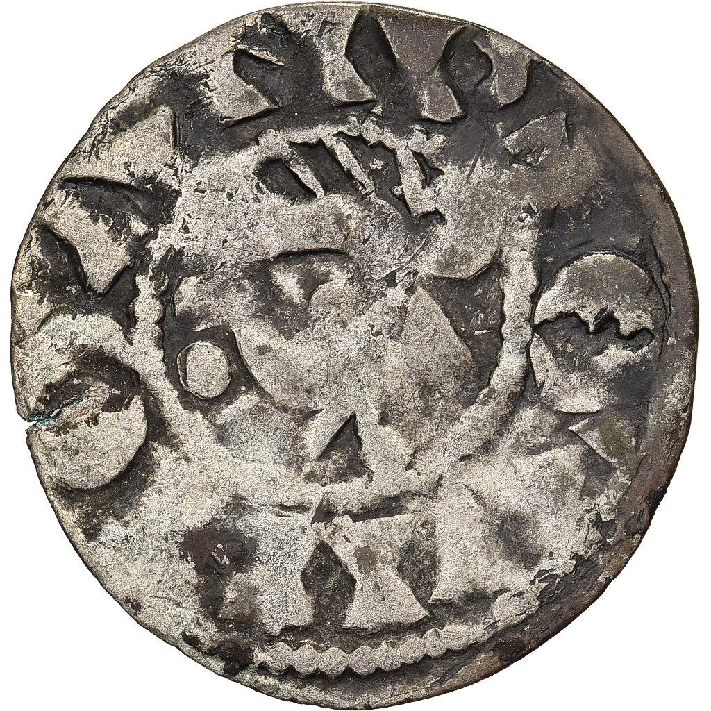 Comté de Penthièvre, Étienne Ier, Denier, 1093-1138, Guingamp, Billon, TB