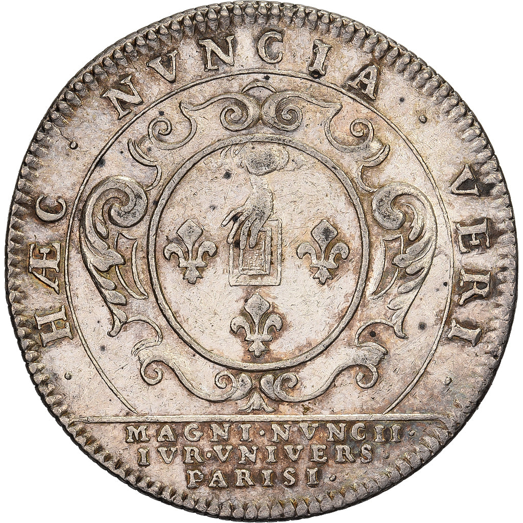 France, Token, Grands-Maitres de l'Université de Paris, 1699, Silver