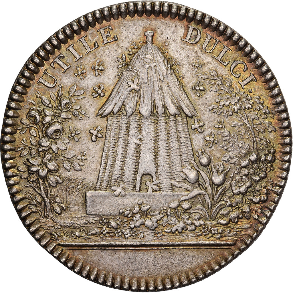 France, Jeton, Académie des Sciences et des Arts de Bordeaux, AN VI, Argent