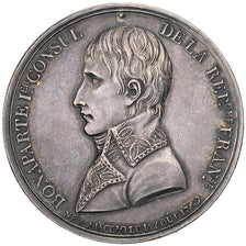 France, Jeton, Napoléon Bonaparte, 1800, Argent, SUP