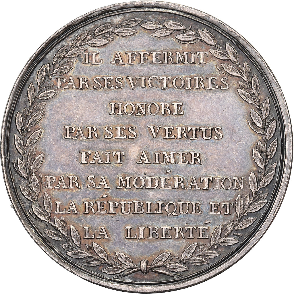 France, Jeton, Napoléon Bonaparte, 1800, Argent, SUP