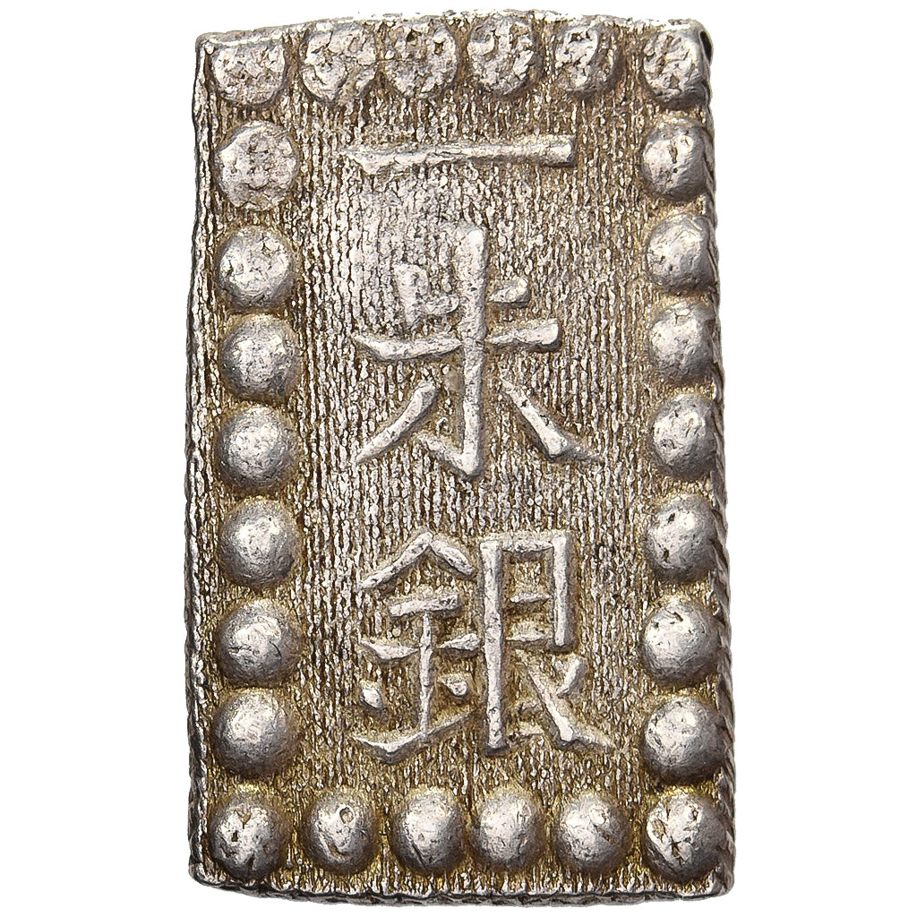 Japan, Kōmei, 1 Shu, Kaei, 1853-1865, Edo, Silber, VZ